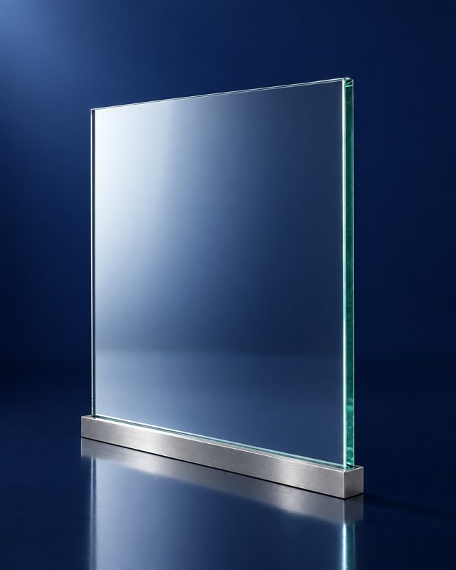 Muestra de vidrio Espejo